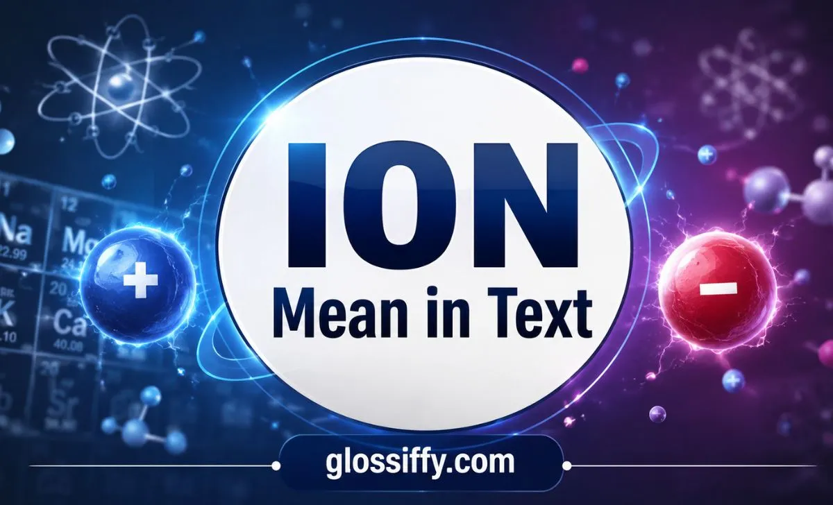ION Mean in Text