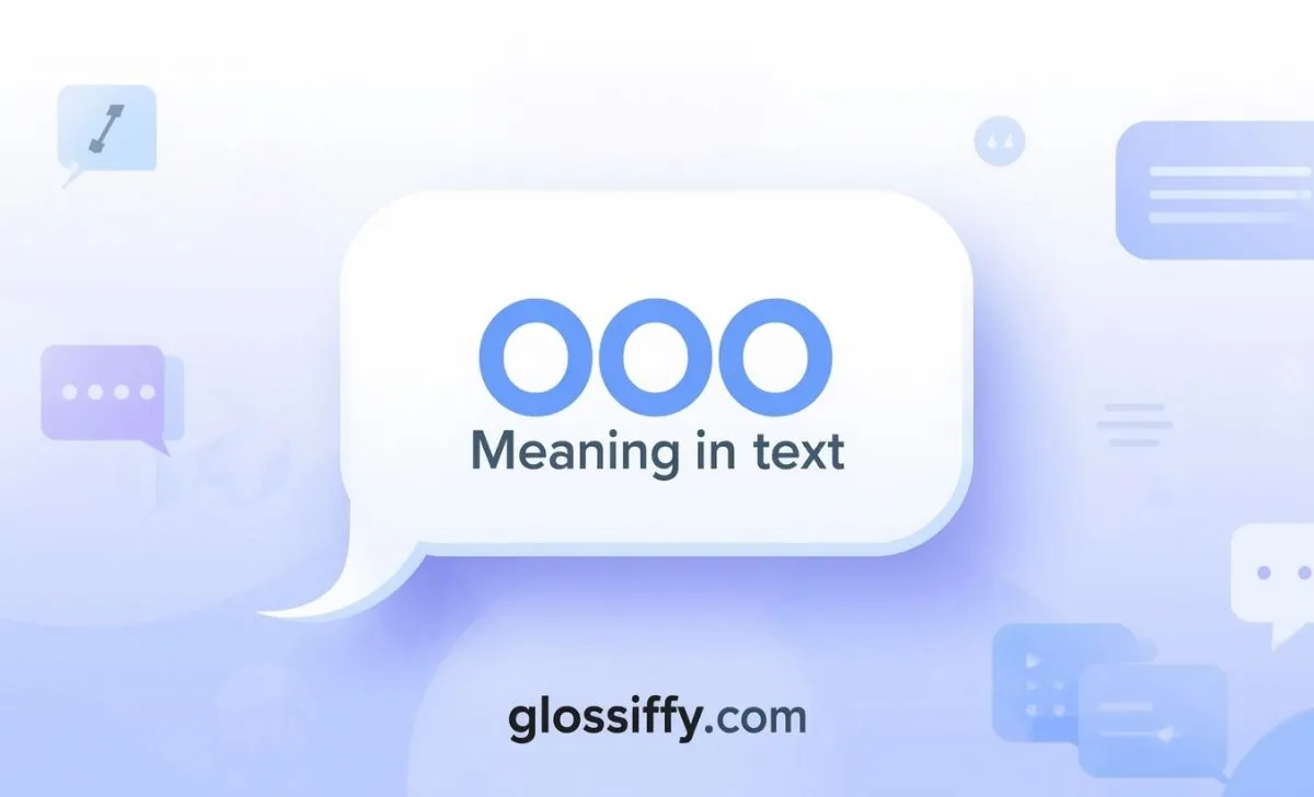 OOO Meaning in Text