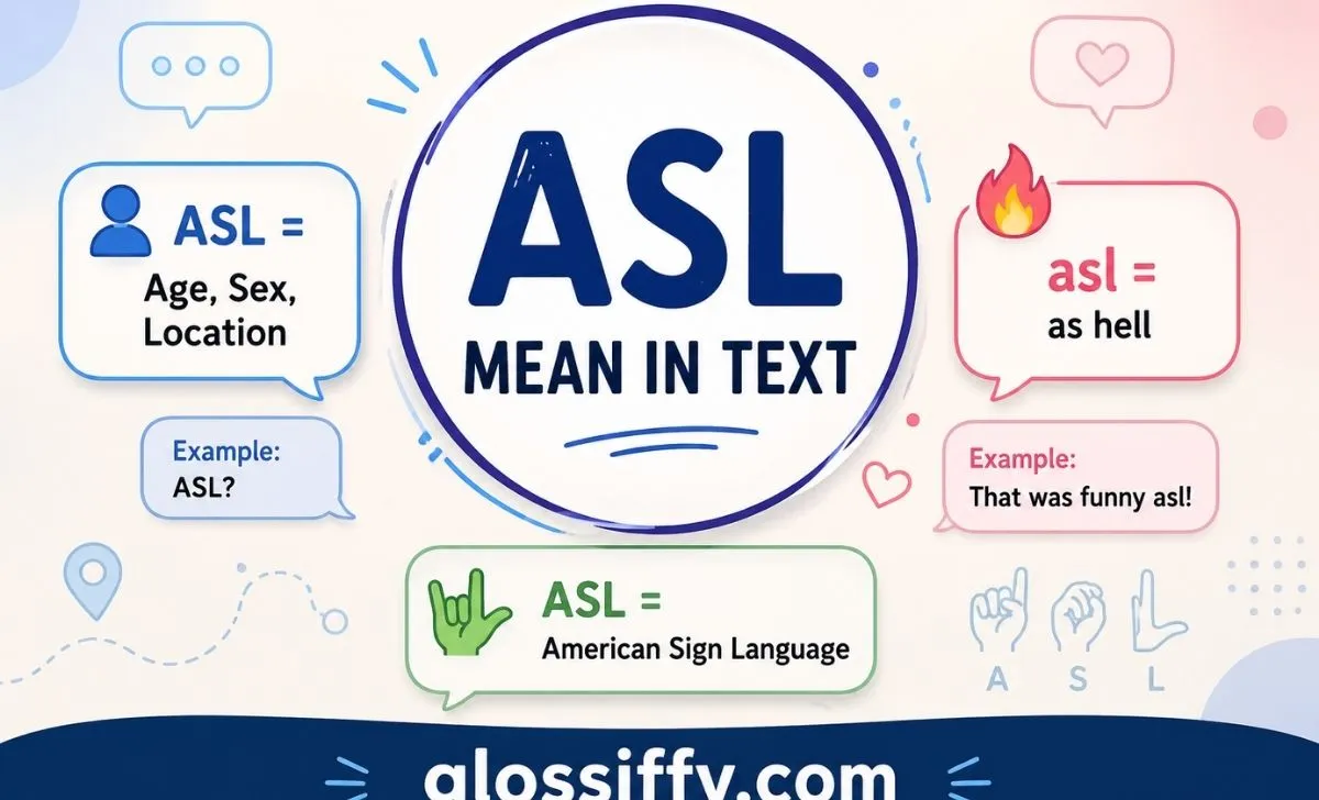 ASL Mean in Text